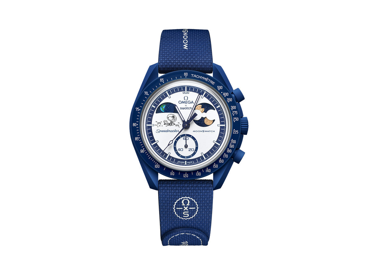 Omega X Swatch Mission To Earthphase Moonshine Gold
